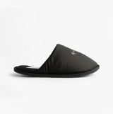 Calvin Klein HOTEL SLIPPER MONOLOGUE Mens Slippers Triple Black