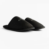 Calvin Klein HOTEL SLIPPER MONOLOGUE Mens Slippers Triple Black