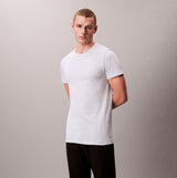 Calvin Klein 3 Pack Mens Crew neck T-Shirt Cotton Classics Multi Colour