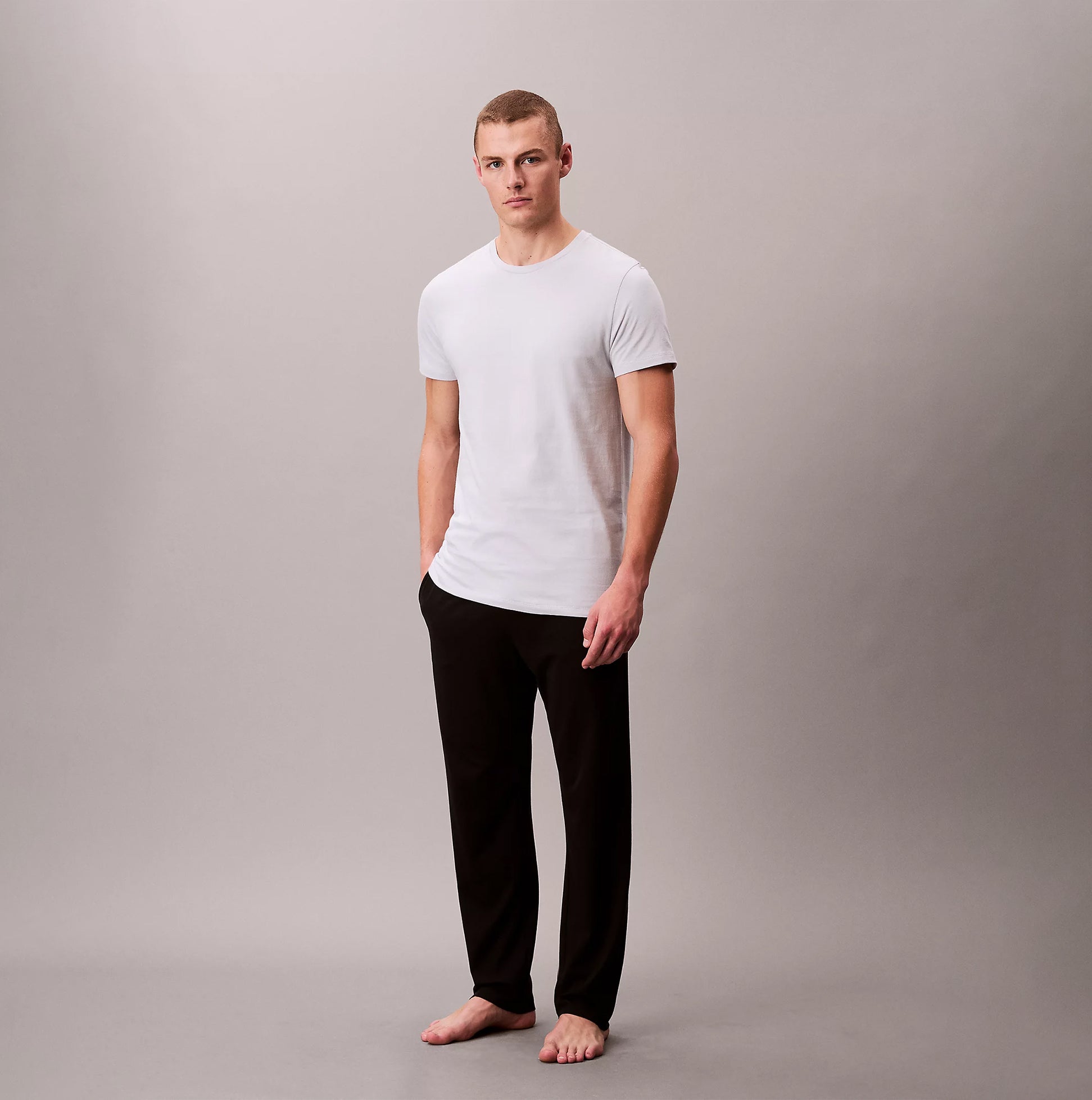 Calvin Klein 100% COTTON 3 Pack Mens T-Shirts Shoreline