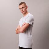 Calvin Klein 100% COTTON 3 Pack Mens T-Shirts Shoreline