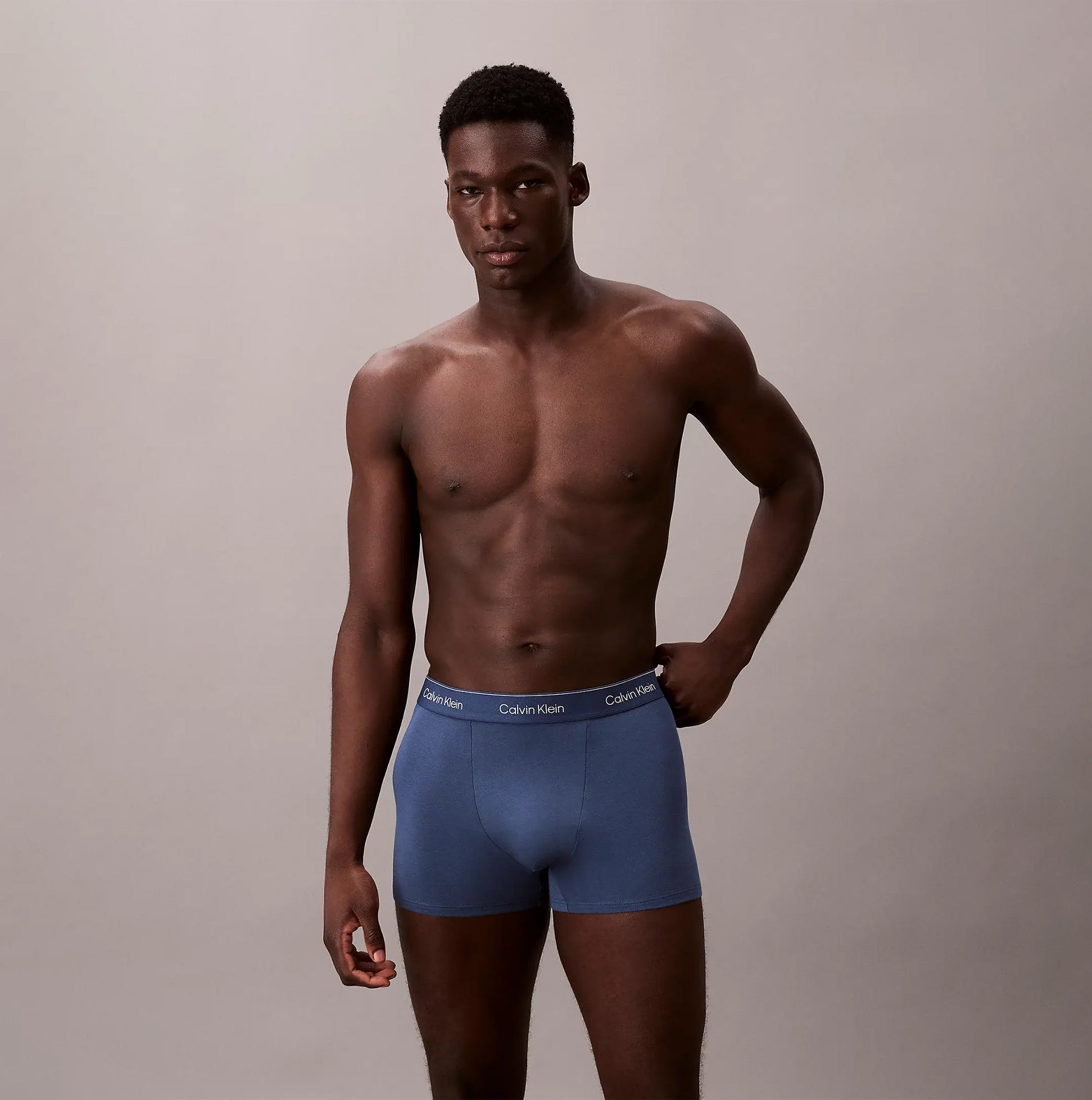 Calvin Klein RELAXED FIT 3 Pack Mens Trunks Multicolour