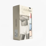 Calvin Klein TRUNK 5 Pack Mens Multicoloured, front view of boxed underwear showcasing colors and branding.