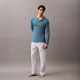 Calvin Klein ULTRA SOFT MODAL Mens Pyjama Top Deck Gray