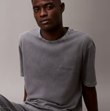 Calvin Klein 100% COTTON Mens Lounge T-Shirt Forged Iron