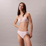 Calvin Klein BIKINI 3 PACK Womens Seamless Bikini Multicoloured front view model wearing seamless multicoloured bikini and bra