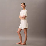 Calvin Klein ULTRA SOFT MODAL Womens Lounge Shorts Ivory