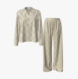 Calvin Klein SATIN AOP SET Womens Satin Shine