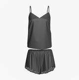 Calvin Klein CAMI SHORT SET Womens Black