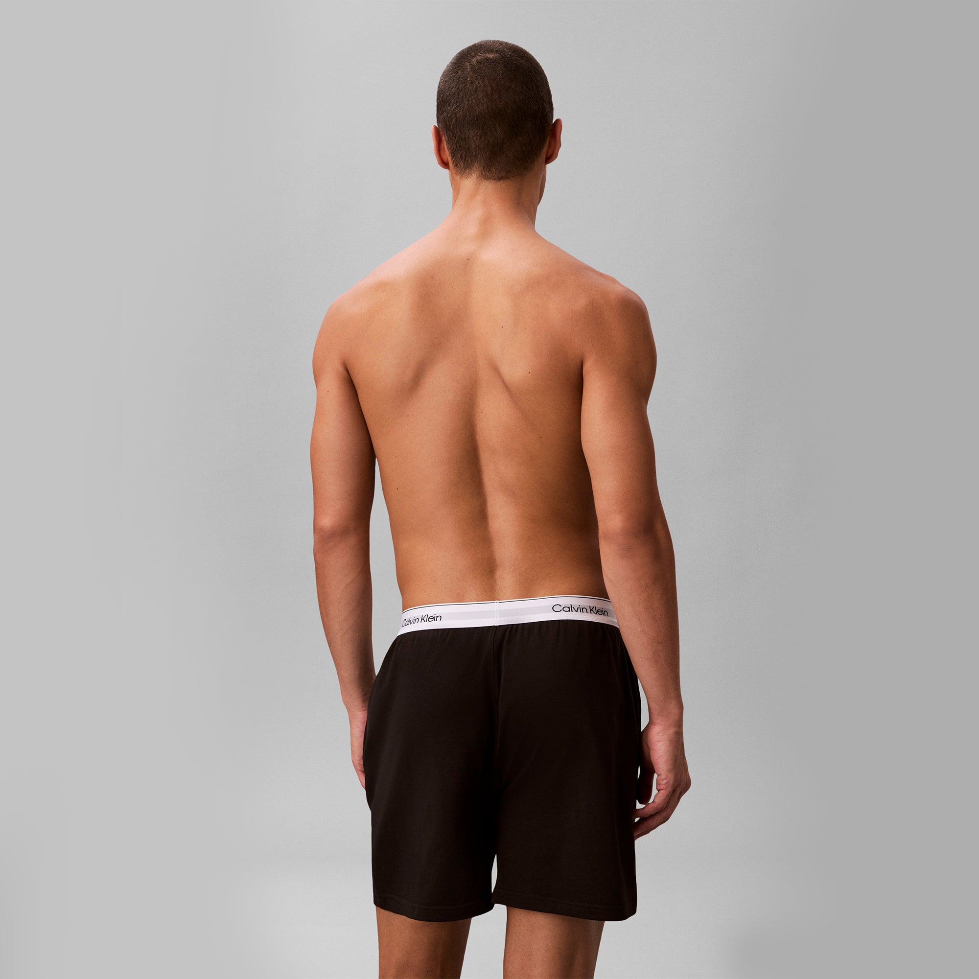 Calvin Klein SLEEP SHORT Mens Shorts Black