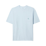 Calvin Klein MONOGRAM S/S CREW NECK Mens T-Shirt Ballad Blue