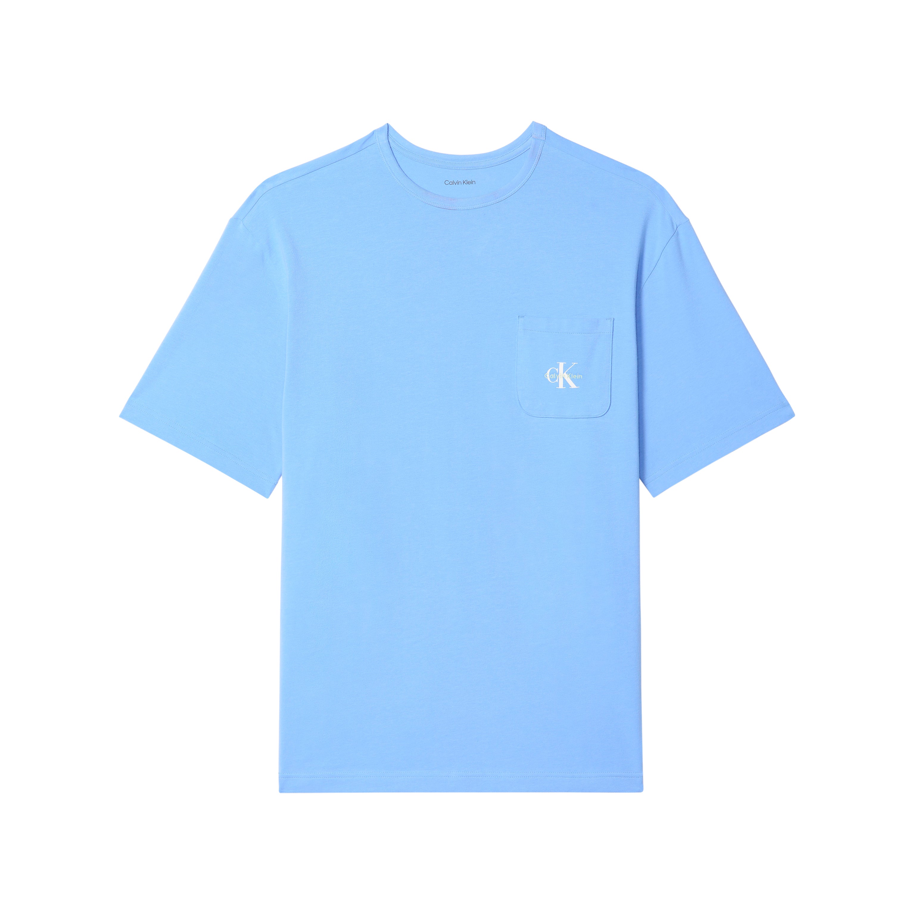 Calvin Klein 2 PACK SS T-SHIRT Mens T-Shirts & Tank Tops Blue Descent