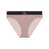 Calvin Klein HIGH WAIST BIKINI Womens High-Waist Briefs Bright Peach