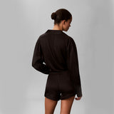 Calvin Klein SATIN SHORT Womens Shorts Black
