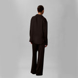 Calvin Klein SATIN SET Womens Pyjama Set Black