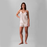 Calvin Klein SATIN CAMI Womens Pyjama Top Ivory
