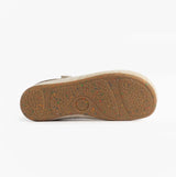 Toni Pons ALBONS Womens Wedge Mule Slippers Beige bottom view showing rubber sole with textured grip.