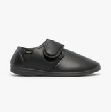 Dr Keller CHRIS Mens Full Slippers Black