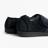 Dr Keller DARREN VELC Mens Slippers Navy