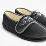 Dr Keller FAYE 2 Womens Slippers Grey