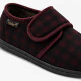 Dr Keller DARREN VELC Mens Touch Fasten/Velcro Burgundy