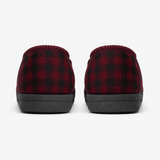 Dr Keller DARREN GUSSET Mens Full Slippers Burgundy