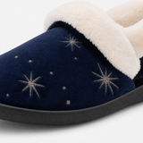 Dr Keller LINDSEY Womens Full Slippers Navy
