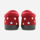 Dr Keller LAYLA Womens Full Slippers Burgundy