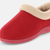 Dr Keller RIPLEY Womens Full Slippers Burgundy