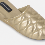 Dunlop SYBIL Womens Mules Gold
