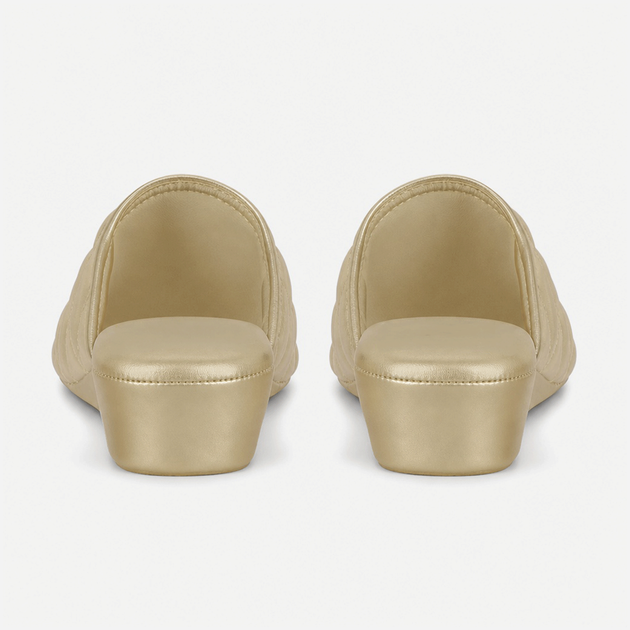 Dunlop SYBIL Womens Mules Gold