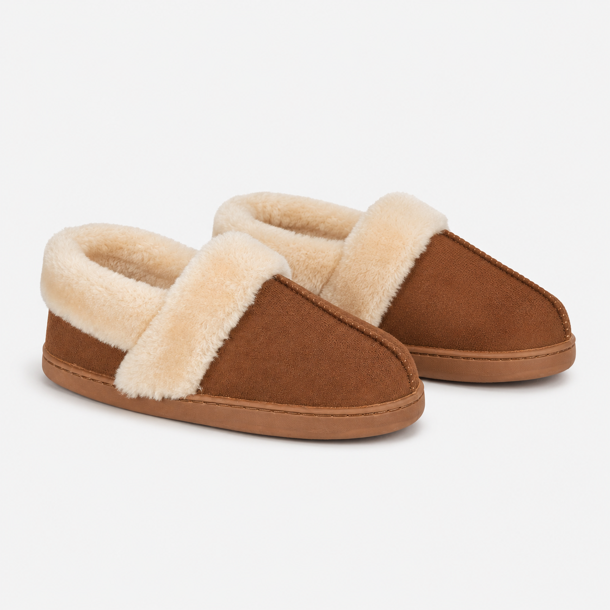 Jo & Joe EDALE Womens Full Slippers Cognac