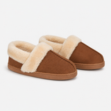 Jo & Joe EDALE Womens Full Slippers Cognac