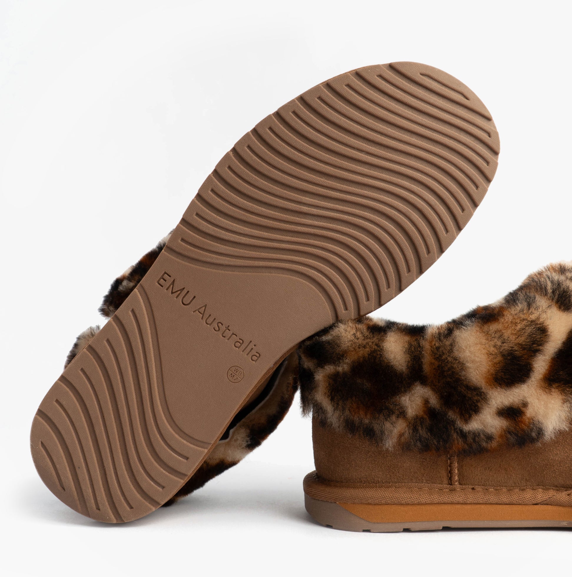 EMU Australia BAIA BOW Womens Sheepskin Slipper Boots Chestnut