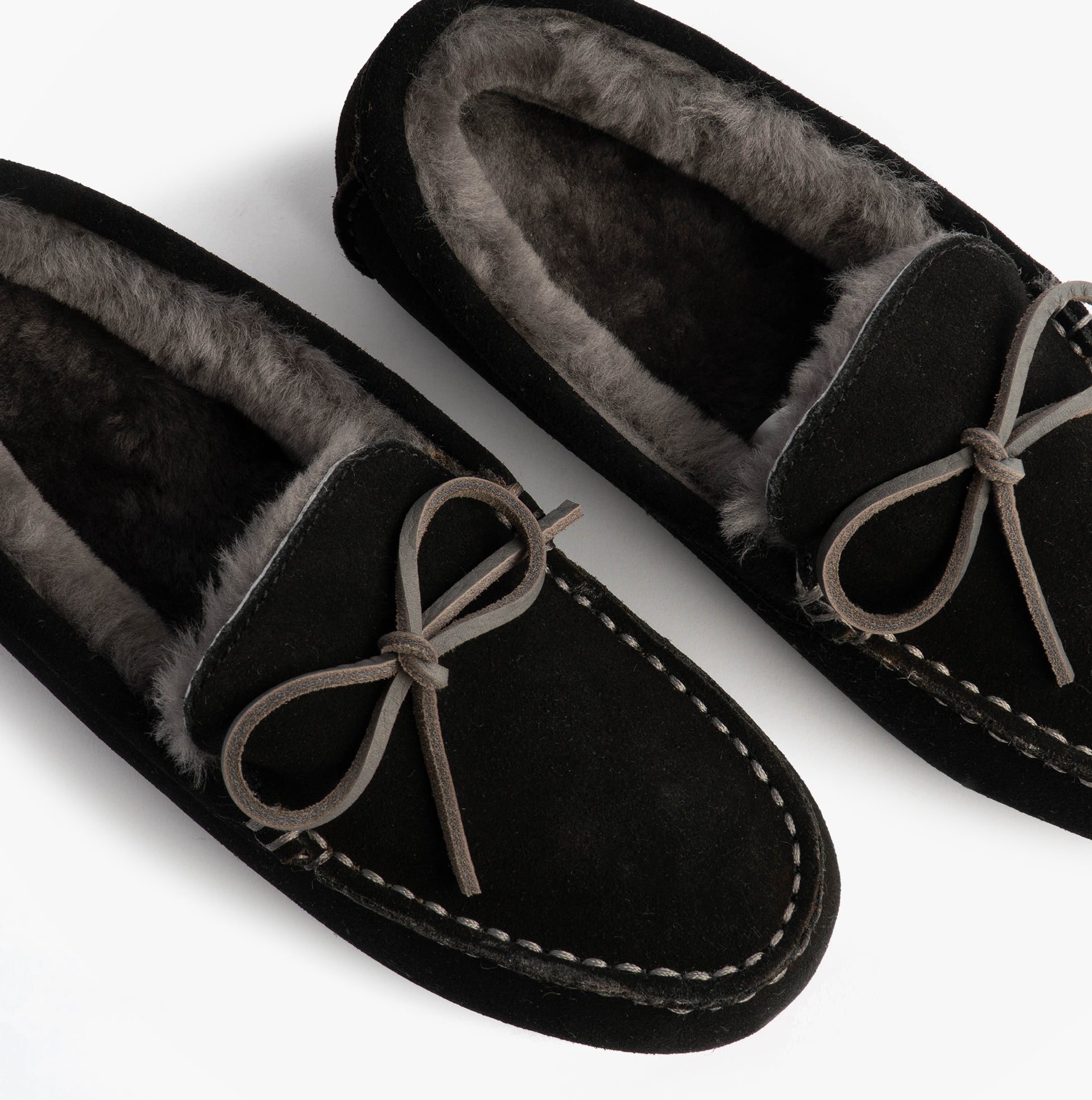 EMU Australia SANDRINE Womens Moccasin Slippers Black