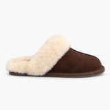 HOS Sheepskin AYLA Womens Mules Espresso