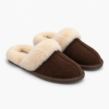 HOS Sheepskin AYLA Womens Mules Espresso