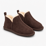 HOS Sheepskin TIA Womens Slipper Boots Espresso