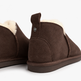 HOS Sheepskin TIA Womens Slipper Boots Espresso