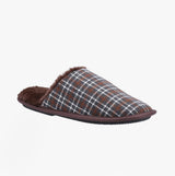Fleet & Foster RHYS Mens Mule Slippers Brown