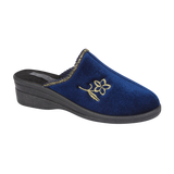 Jo & Joe HELEN Womens Mule Slippers Navy