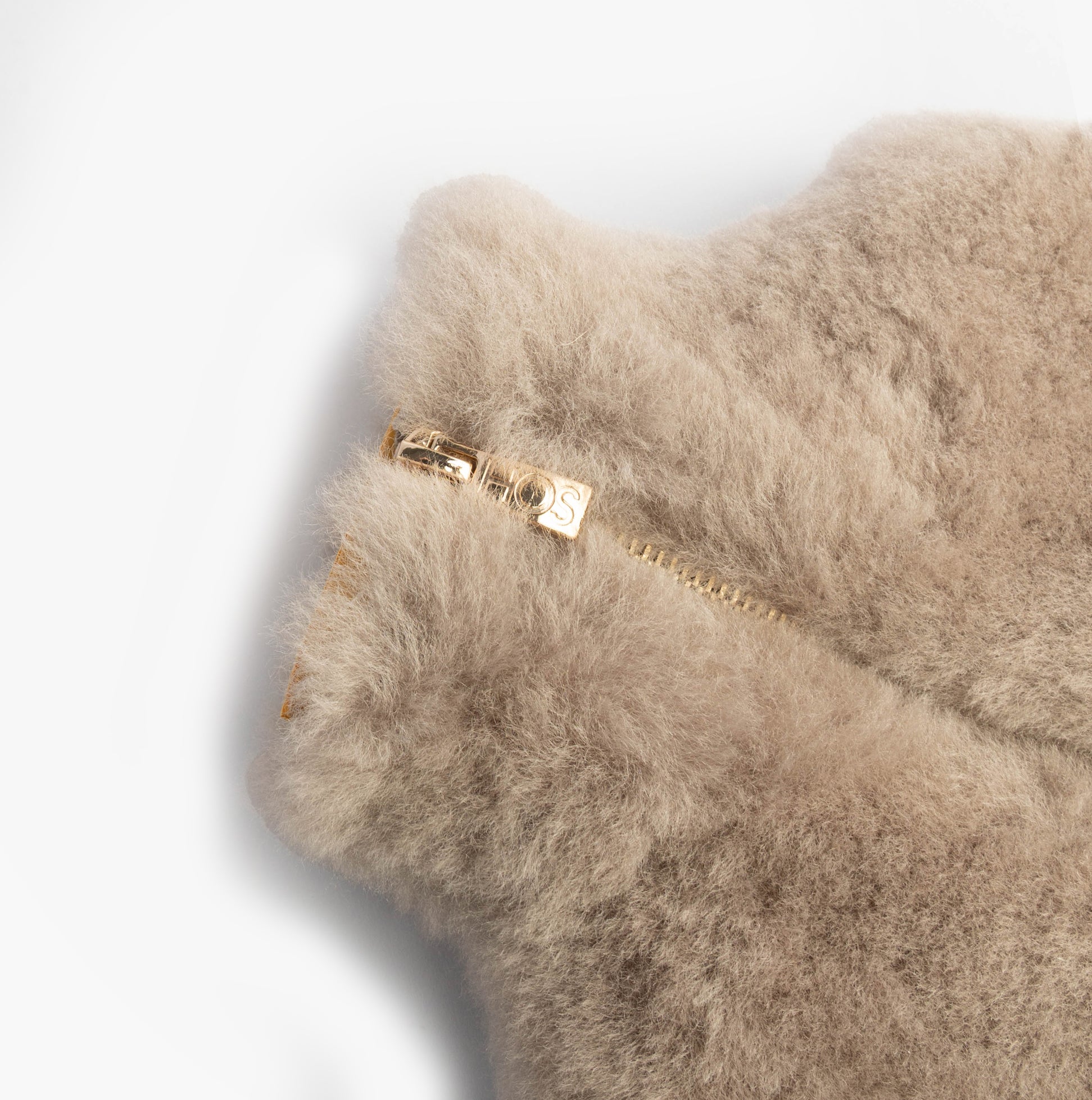 HOS Sheepskin IRIS Sheepskin Hot Water Bottle Grey