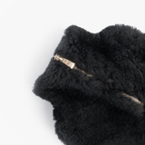 HOS Sheepskin IRIS Hot Water Bottle Cover Black