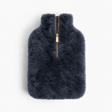 HOS Sheepskin IRIS Hot Water Bottle Cover Navy