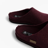 Haflinger SOFT Womens Slippers Bordeaux