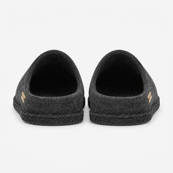 Haflinger SOFT Womens Mules Graphite