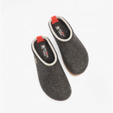Haflinger KRIS Womens Slipper Mules Graphite