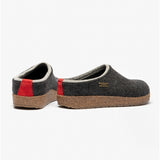 Haflinger KRIS Womens Slipper Mules Graphite