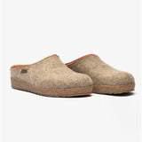 Haflinger KRIS Womens Slipper Mules Torf