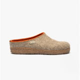 Haflinger KRIS Womens Slipper Mules Torf